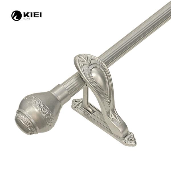 Buy 1M Length Iron Curtainn Rod With Ball Shape Finials Plating Treatment at wholesale prices