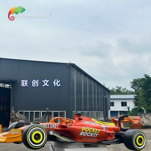 Customizable Realistic Color Fiberglass F1 Car Waterproof Sunproof Car Model