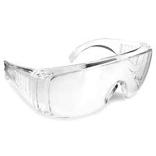 China Polycarbonate Medical Safety Glasses Anti UV Radiation With Impact Protection on sale