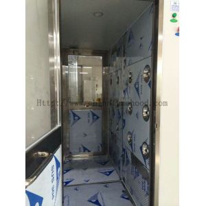 High Speed Clean Air Shower Unit Single / Double Door Intelligent Automatic