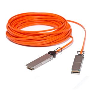 China 40GBase AOC QSFP+ direct-attach Active Optical Cable, 10-meter on sale