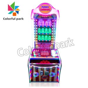 100kg High Income Kid Arcade Machine Lucky Gold Coin Toss Carnival Booth Game