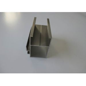 Electrophoresis Champagne Aluminum Glazing Extrusions For Window / Wardrobe