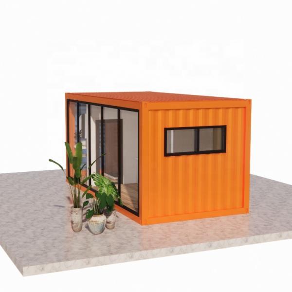 Buy Outdoor Steel and Sandwich Panel Flat Pack Container House with Bathroom Made of 20ft/40ft at wholesale prices