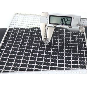 304 Stainless Steel BBQ Grill Mesh 12x12 Inch Non-Stick