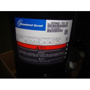 3 Phase 380V 50Hz 10HP Refrigeration Scroll Compressor Without Sightglass