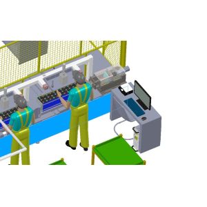 Industrial Energy Storage 18650 Lithium Battery Assembly Machines with Cooling