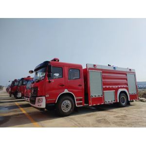 4X2 Airport Main Battle Fire Truck, China Golden Shield Brand Customizable Quick
