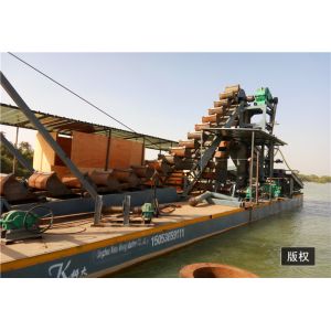 Hydraulic Bucket 200t/H 16M Cutter Suction Dredger For Salt Mining