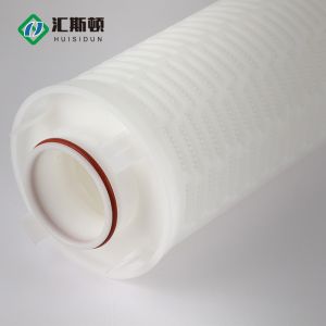 10 Inch Pleated Filter Cartridge 0.22 Micron for High Flow Industrial Water