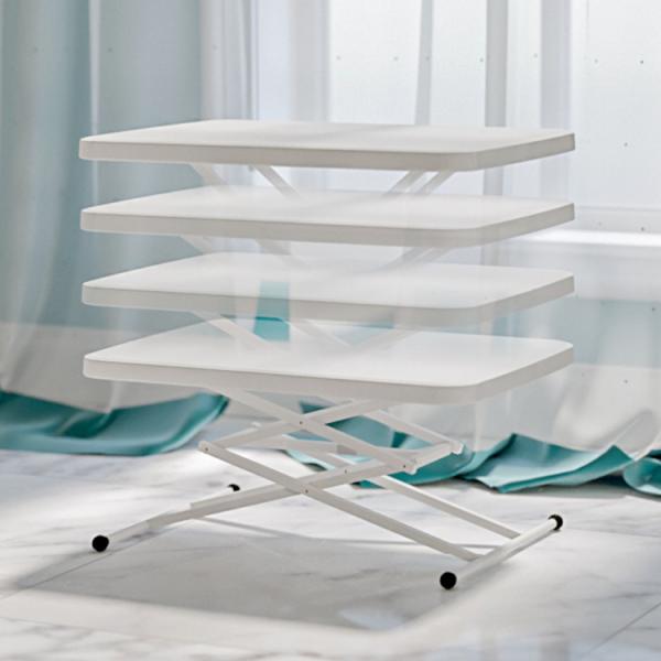 Garden Office Indoor Outdoor TV Dinner Tray Table Portable Adjustable Sturdy Small Folding Table