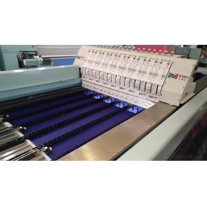 Quality 24 Needles Computerized Quilting Machines High Effectiveness For Embroidery for sale