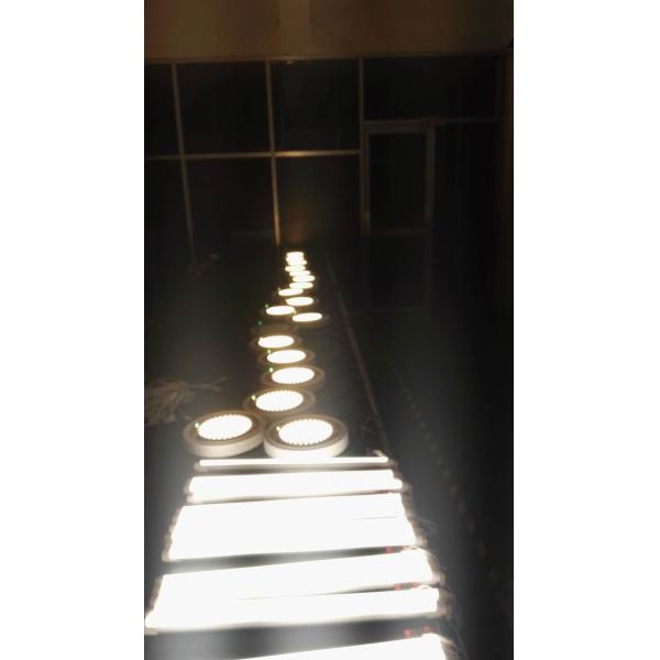 Round Led Bulkhead Light Die Cast Aluminum Housing 120 Degree Beam Angle