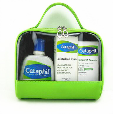 Buy Large Capacity Clear Cosmetic & Toiletry Bags PVC For Travel at wholesale prices