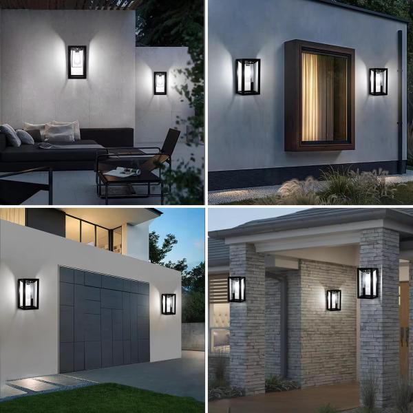 Buy Modern Outdoor Lighting IP65 Waterproof 5CCT Tunable Wall Sconce Dimmable Led Wall Lamp For Garden at wholesale prices