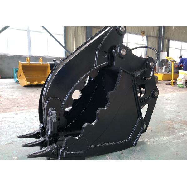 10Ton 0.4CBM Excavator High Efficiency Hydraulic Thumb Bucket Customized Opening