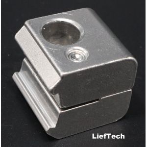 Die casting Aluminium Tube Connectors parallel rotatable joint