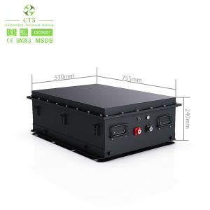 CTS customized ev battery 96V 100Ah 150Ah battery pack with fast charging for
