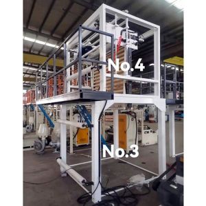 3 Layer Lldpe Ldpe Blown Film Extruder Machine