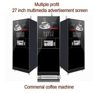 MACAS Commercial Automatic Coffee Machine with 27in Touchscreen