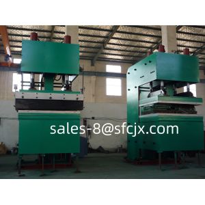 Quality Cooling System Integration Sidewall Belt Rubber Vulcanizing Press Machine Customization for sale