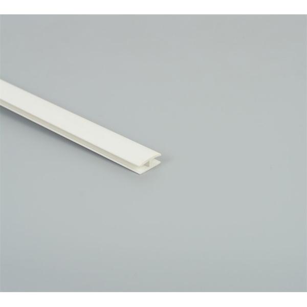 Custom Extrusion Channel H Type Curved PVC Plastic Triangle Profile