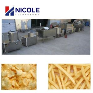 Industrial Mini CE Pellet Frying Line 100 - 200kg/H