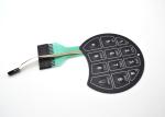Home Appliances Illuminated Membrane Switch Keypad With EL Back Lighting