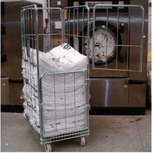 Quality Roll Container Logistics Trolley Racks Folding Pallet Foldable Powder Coating for sale