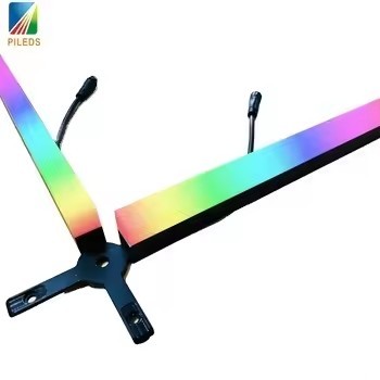 PILEDS Yishuguang DMX /SPI RGB Pixel Tube Led Mi Bar Square Milk White Cover Strip Stage Lighting