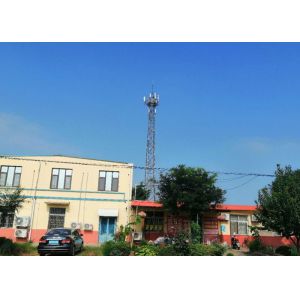 China ASTM A123 Q355B HDG Self Supporting Lattice Tower on sale
