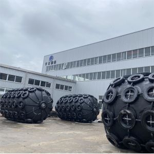 Marine Pneumatic Fender Rubber Air Bag Standard ISO-17357 For Ship Docking
