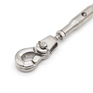 Seagoing Ship Turnbuckle Wire Rope Tensioner Adjusting Length