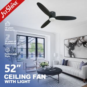 Meatl Lamp Body Material 3-Blade Reversible Ceiling Fan Ideal for Home Hotel and Office