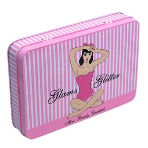 Customized Embossing Rectangular Tin Box For Packaging