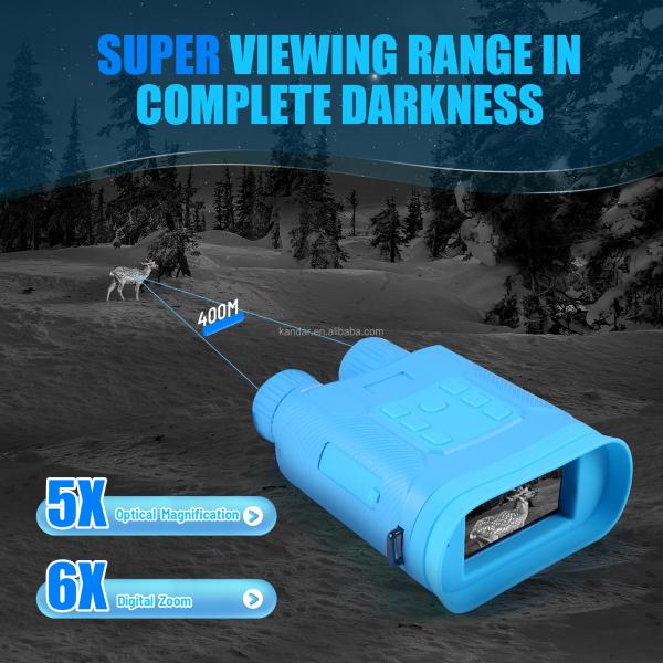 Multi-Function KDMINI88L Digital Night Vision Binocular with 5X Optical Magnification