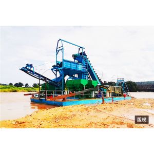 200m3/Hour Sand Bucket Chain Dredger Gold Dredger Diamond Dredger