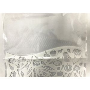Food Breathable Micro Perforated Plastic Bread Bag Customized With P36 P90