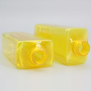 PET 24mm 250ml Cuboid Empty Plastic Shampoo Bottles