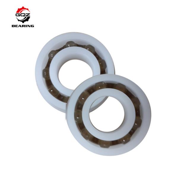 Buy F6005 POM Plastic Flange Deep Groove Ceramic Ball Bearings 25*47*12mm at wholesale prices