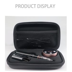 Black Wireless Digital Semi Permanent Makeup Machine Kit Tattoo Gun