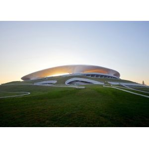 Galvanized Steel Structure Stadium Lightweight Prefab Steel Building Gymnasium