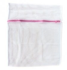 Durable White Net Laundry Washing Bag Polyester Laundry Mesh Wash Bag
