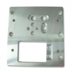 Quality CNC precision Machining aluminum 6061 plate parts, Bathroom Partition Hardware for sale