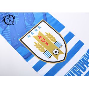 Soccer Team Sublimation Printed Multicultural Flag Banners UV Fade Resistant