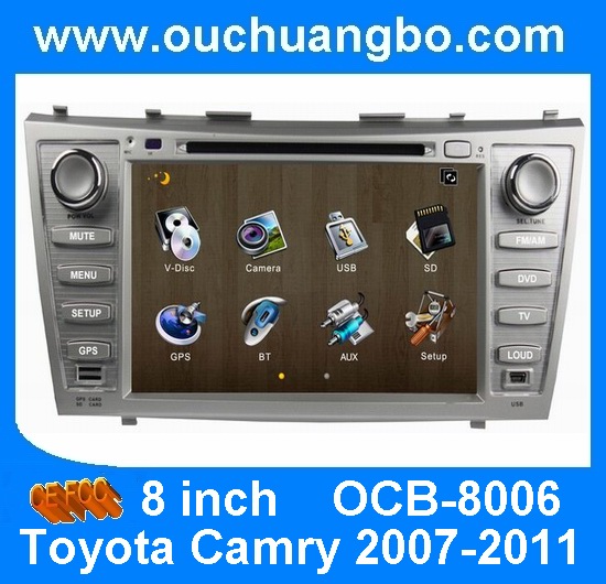 Buy Car multimedia player for Toyota Camry 2007-2011 with car radio bluetooth gps OCB-8006 at wholesale prices