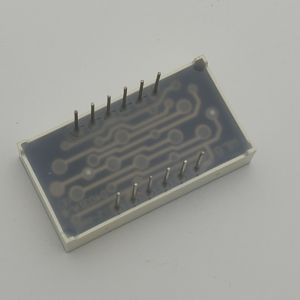 Yellow Green Triple Digit 7 Segment LED Display with 0.4 inch Digit Height and