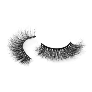 18mm Lashes With Invisible Band , 3D Natural Mink Individual Lashes