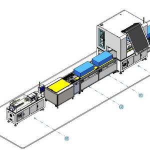 Automatic Module Production Line for Key Machines Laser Welding Lithium Ion Pack