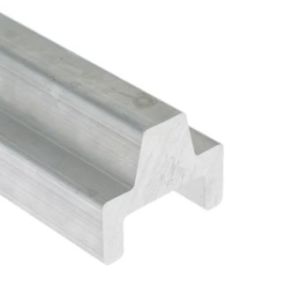 6063 T5 Aluminium Guide Rails Extrusion Profiles
